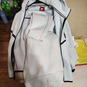 Nike Sky Blue Tracksuit with Black Trim